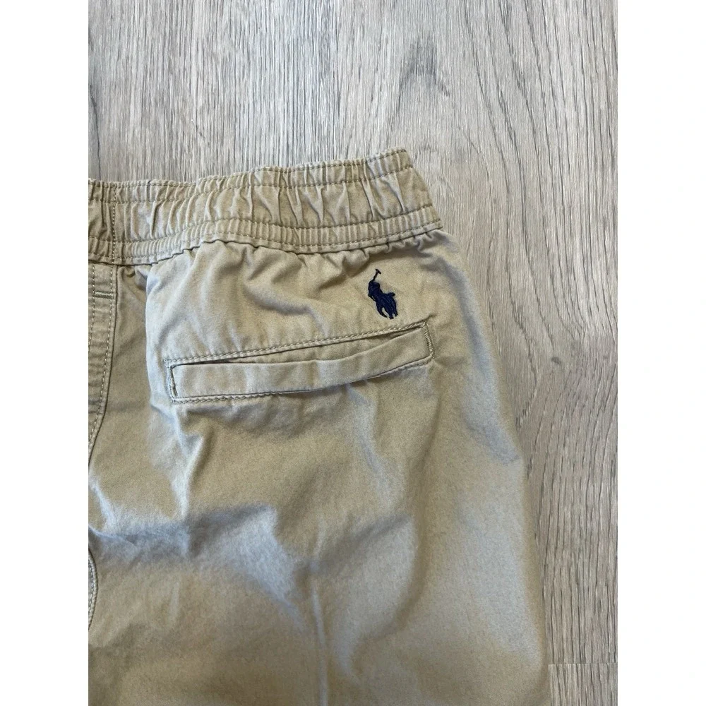 Polo Ralph Lauren Boys Tan Utility Jogger Pants Khaki 6